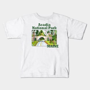 Acadia National Park, Maine Kids T-Shirt